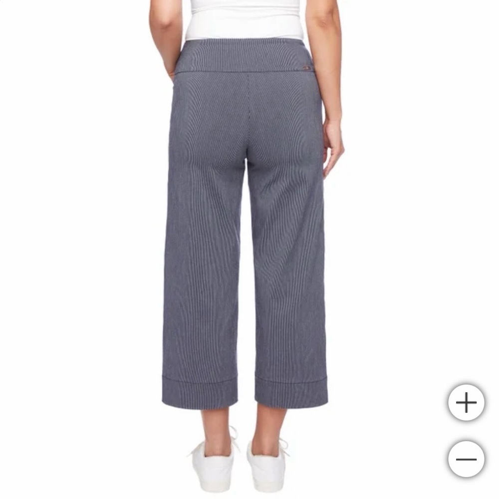S.C. & CO. Ladies Wide Leg Crop Pant, M - Picture 3 of 5